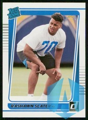 2021 Panini Donruss Rashawn Slater Rookie Los Angeles Chargers #332